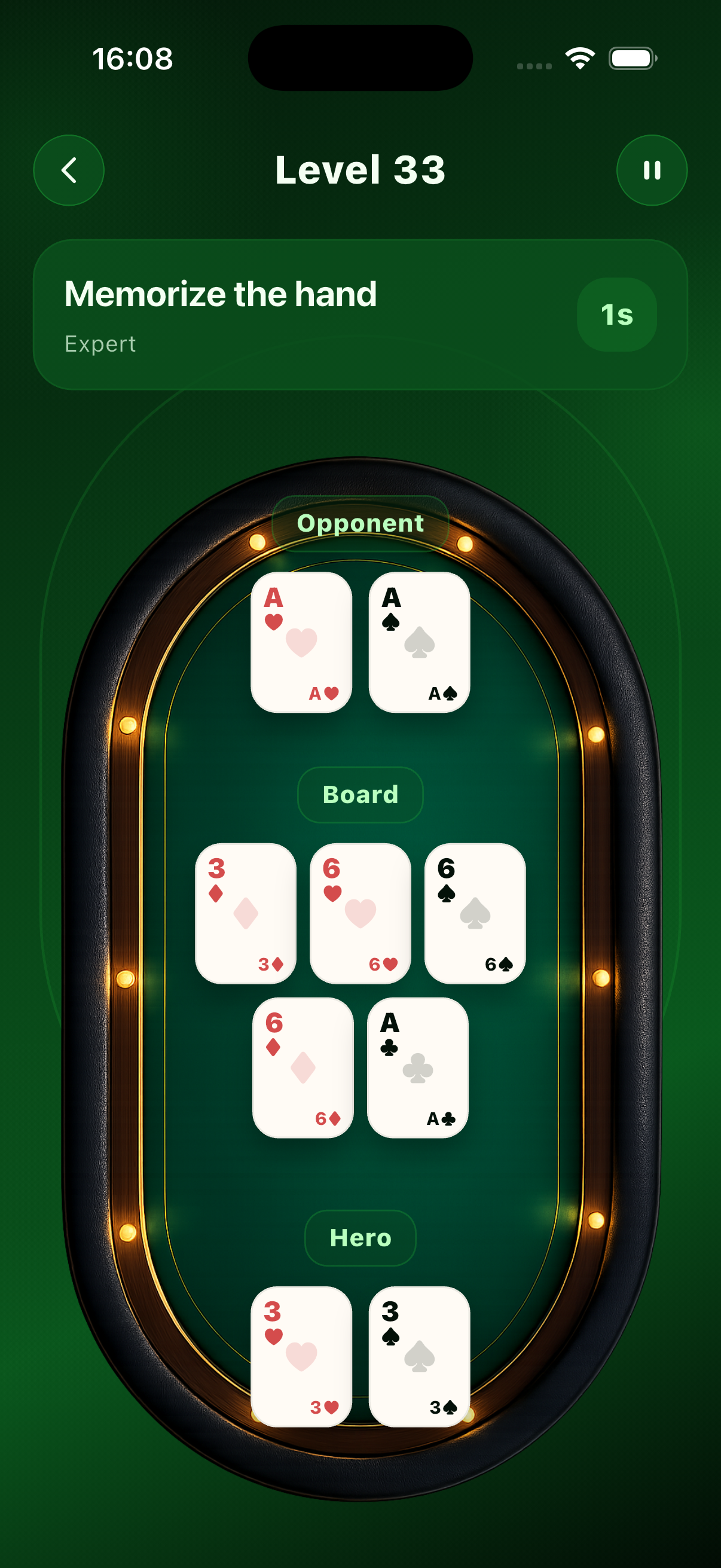 Gameplay screen